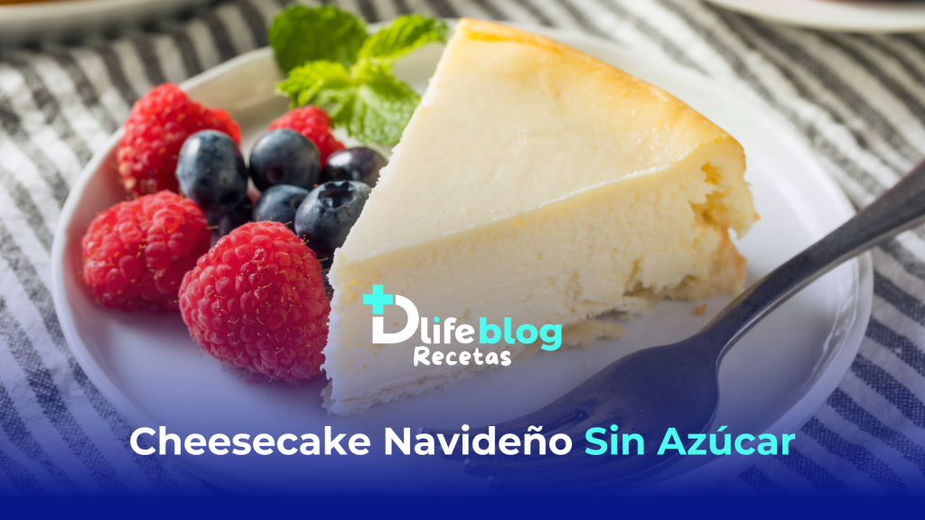 Cheesecake Navideño Sin Azúcar