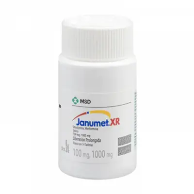 JANUMET XR  100/1000MG C/ 14 TABS