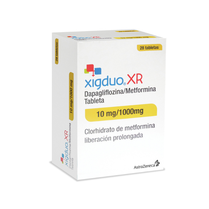 XIGDUO 10MG/1000MG C/28 TABS